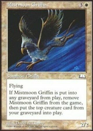 1997 Magic: The Gathering - Weatherlight Mistmoon Griffin 