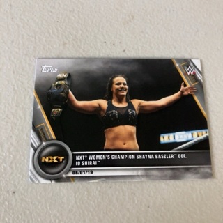 2020 Topps WWE Women's Division - [Base] #33 NXT - NXT Women's Champion Shayna Baszler def. ...