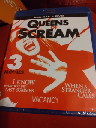 Queens of Scream Blu-ray Factory sealed 