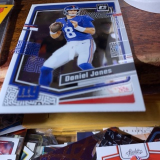 2023 panini donruss optic Daniel Jones football card 