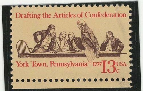 1977, #1726. Drafting of Articles of Confederation