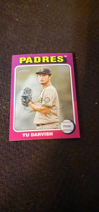 Yu darvish 2024 topps heritage