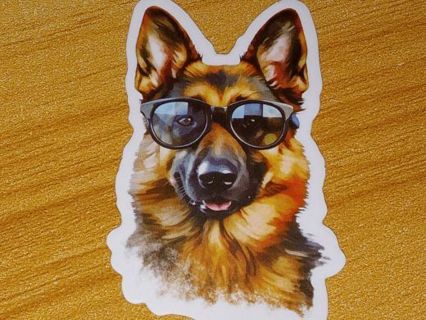 Dog Cute one new one vinyl lab top sticker no refunds regular mail high quality!