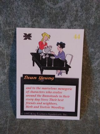 Blonde Trading Card