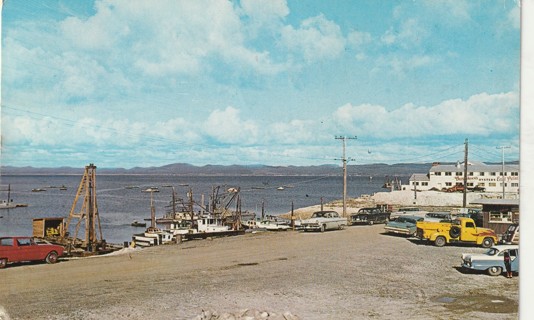 Vintage Used Postcard: C: 1967 Mooring Basin at Nahcotta, WA