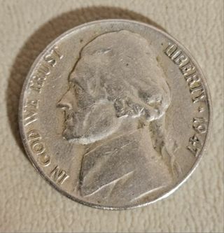 1947 Jefferson Nickel