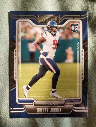 2021 Panini Playbook Rookie Brevin Jordan