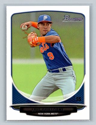 2013 Bowman Draft Picks & Prospects #BDPP72 Luis Guillorme New York Mets Baseball Card