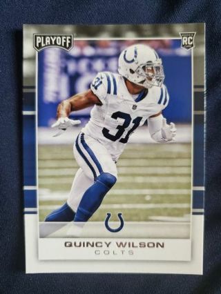 2017 Panini Playoff Rookie Quincy Wilson