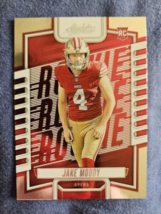 2023 Panini Absolute Rookie Jake Moody