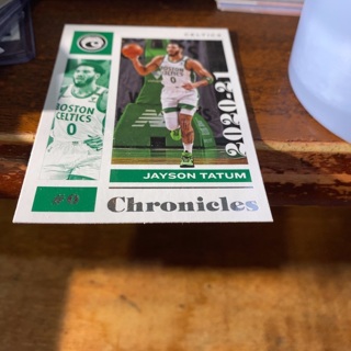 2020-21 panini chronicles jayson Tatum basketball card 