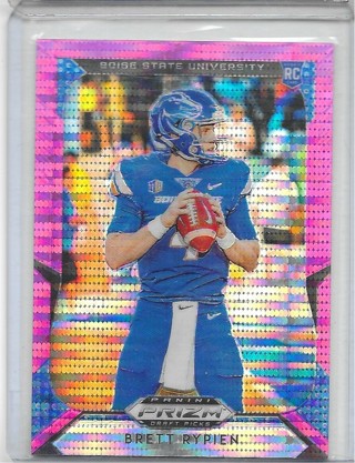 Brett Rypien 2019 Prizm Draft Prizms Pink Pulsar #134