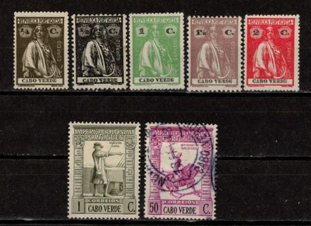 Cape Verde Stamps 1914-1938