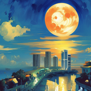 Listia Digital Collectible: Moon Over Miami