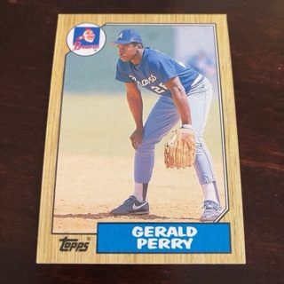 1987 Topps - [Base] #639 Gerald Perry