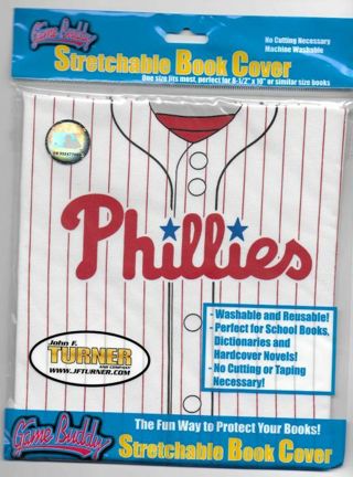 Game Buddy MLB Baseball Philadelphia Phillies Team Stretchable Book Cover