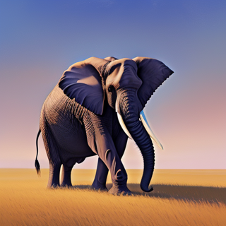 Listia Digital Collectible: Beautiful Elephant