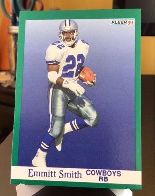 FLEER FOOTBALL CARD- Emmitt Smith