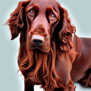 Listia Digital Collectible: Irish Setter dog # 9