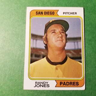 1974 - TOPPS BASEBALL CARD NO. 173 - RANDY JONES - PADRES