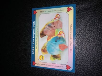 Ty Beanie Baby Card