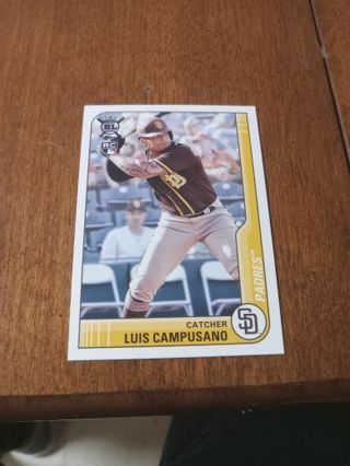 2021 Luis Campusano Rookie Card