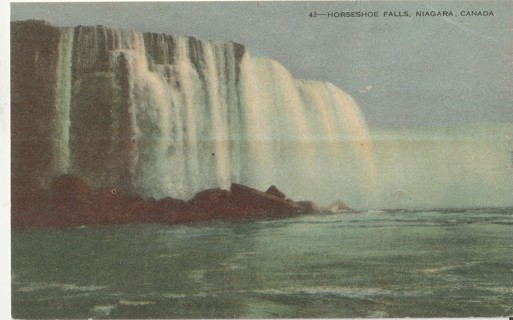 Vintage Unused Postcard: d: Canada Niagara Falls