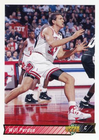 Tradingcard - NBA - 1992-93 Upper Deck #274 - Will Perdue VAR - Chicago Bulls 