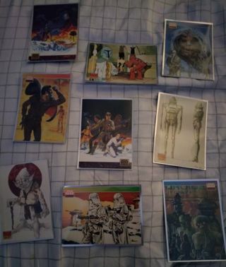 Star wars trading cards