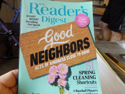 Readers Digest May 2022 Good neighbor, Acts of Kindness