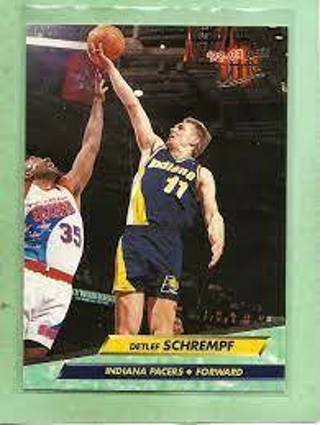  DETLEF SCHREMPF - 1992-93 Fleer Ultra - #79 - Pacers