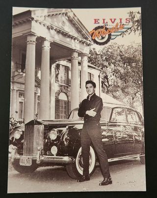 1992 The River Group Elvis Presley "Elvis Wheels" Card #362