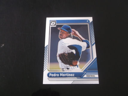 2024 Panini Donruss Optic   Pedro Martinez  card  #  65   Monteral Expos