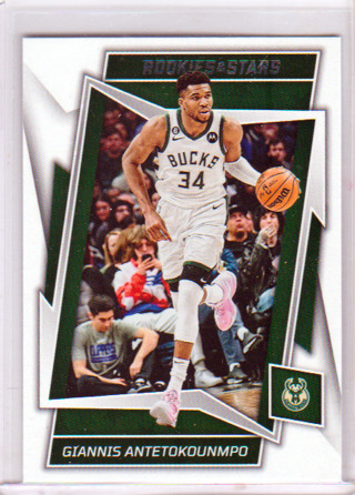 Giannis Antetokounmpo, 2022-23 Panini Chronicles R&S Card #820, Milwaukee Bucks, (L3)