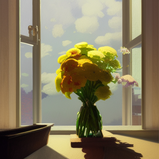 Listia Digital Collectible: Flowers In Window