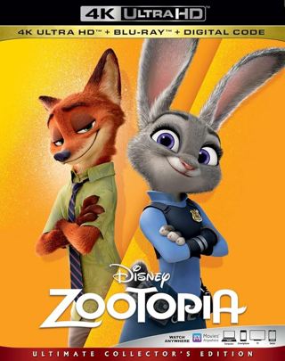 ZOOTOPIA 4K (MOVIESANYWHERE) REDEEM