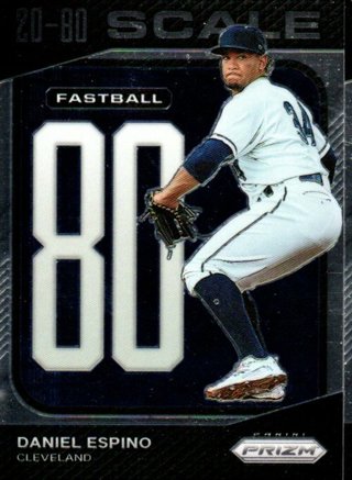 2023 Panini Prizm Daniel Espino 20-80 Scale Refractor