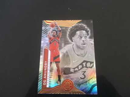 2021-22 Panini Illusions    OG  Anunoby   card  #  17Toronto Raptors