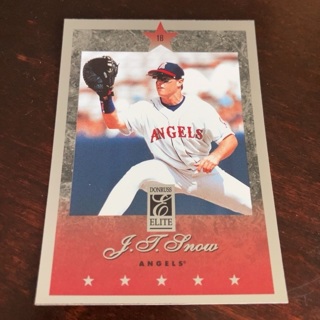 1997 Donruss Elite - [Base] #89 J.T. Snow