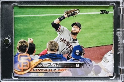 Brandon Belt - 2018 Topps #210 - San Francisco Giants [AA056]