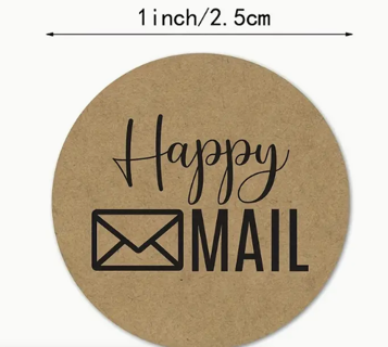 50 Happy Mail Stickers