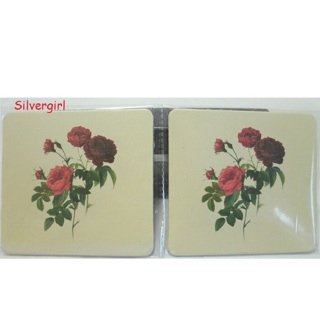 Canadian Red Cross Drink Coasters Set of 2