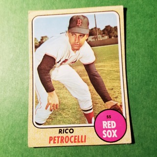 1968 - TOPPS BASEBALL CARD NO. 430 - RICOPETROCELLI - RED SOX