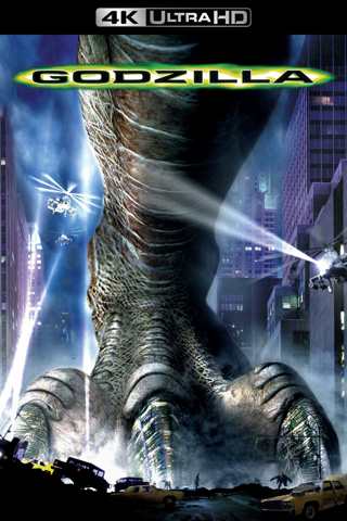 "Godzilla 1998" 4K UHD "Vudu or Movies Anywhere" Digital Code