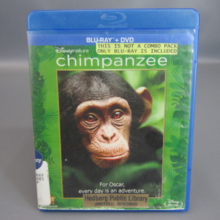 Walt Disney Nature Chimpanzee Blu-ray Documentary Movie