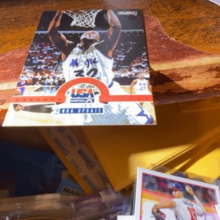 1993 skybox update USA basketball Shaquille O’Neal basketball card 
