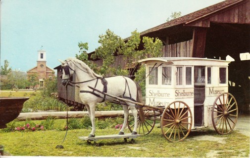 Vintage Postcard Milk Wagon