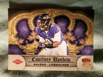 2012 Panini Crown Royale Retail Rookie Courtney Upshaw