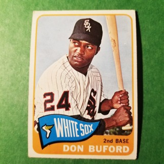 1965 - TOPPS EXMT - NRMT BASEBALL - CARD NO - 81 - DON BUFORD - WHITE SOX