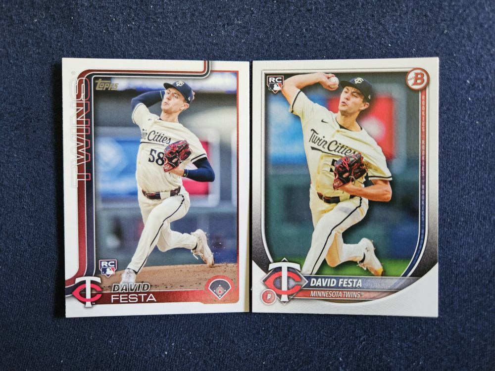Free: Two David Festa Rookie Cards